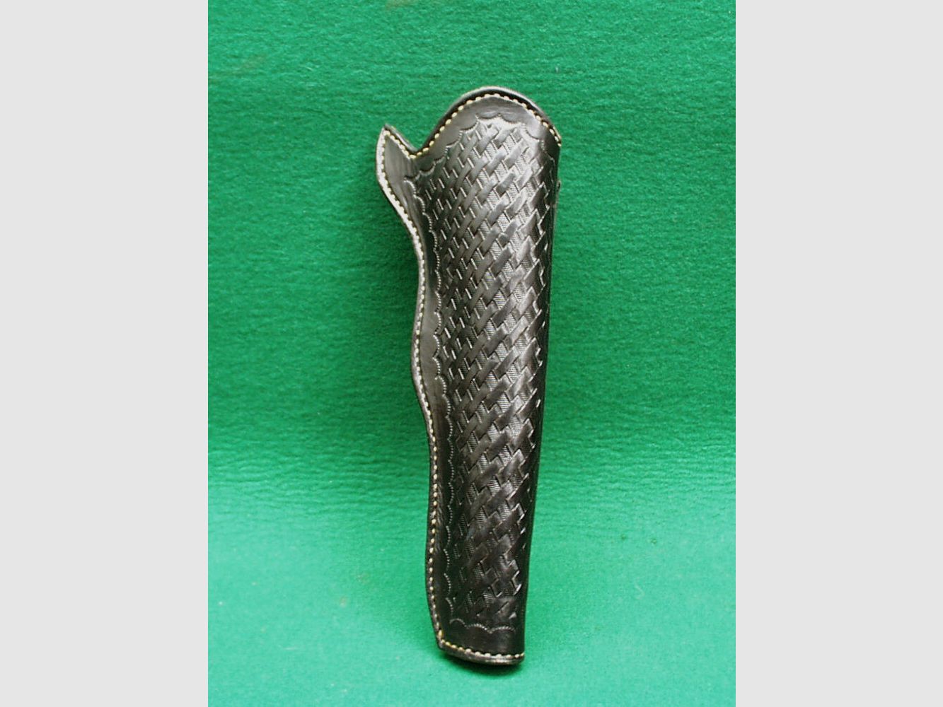 Fondato su misura in pelle, nero, per revolver da 8"