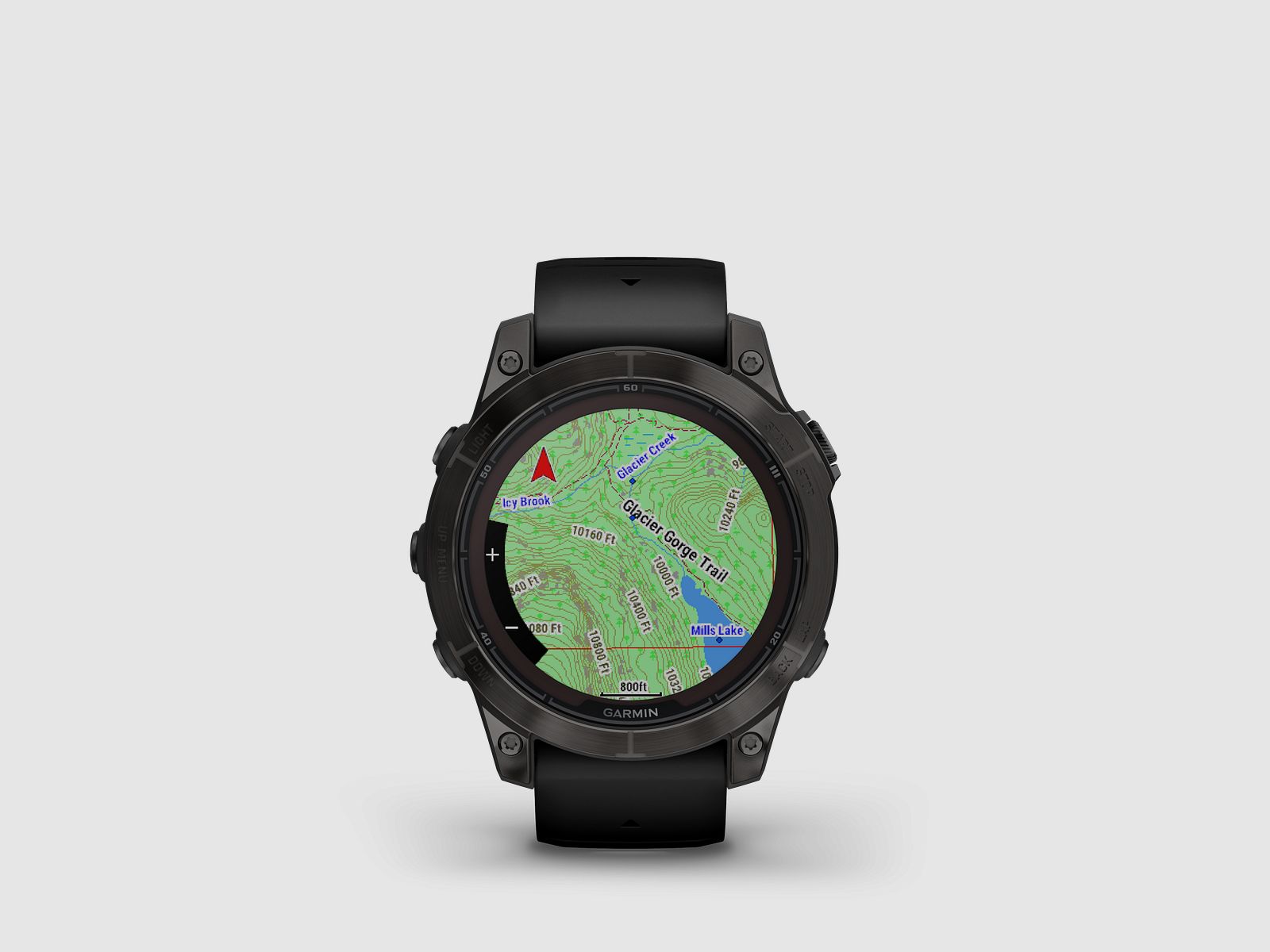 Garmin fēnix® 7 Pro – Sapphire Solar Edition, Zwart/Koolstofgrijs Titanium DLC met QuickFit® Silikonengordel 22 mm