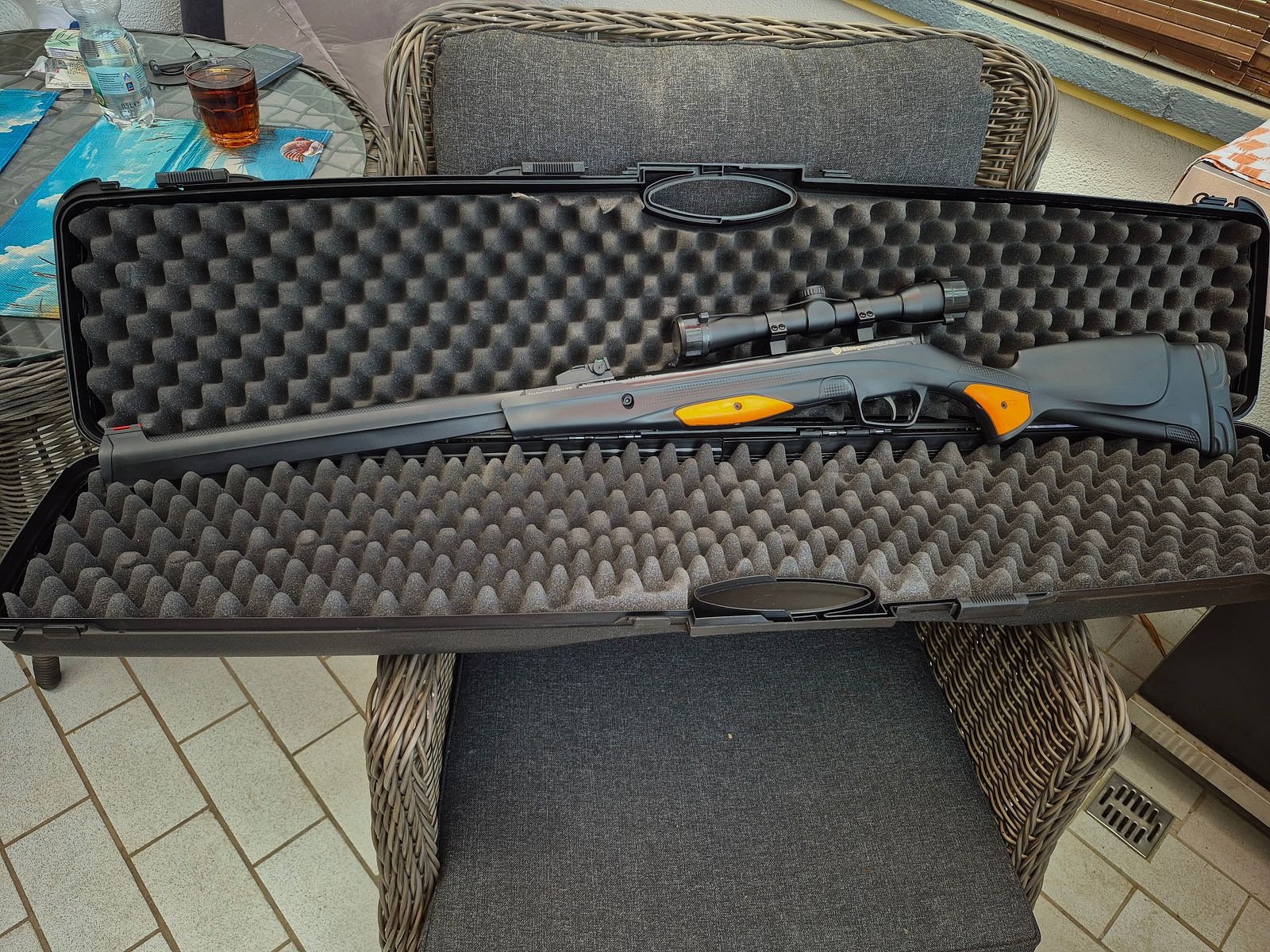 Stoeger Rx 20 53, Suppressor, Luftgewehr, mit Hartschalenkoffer, neu