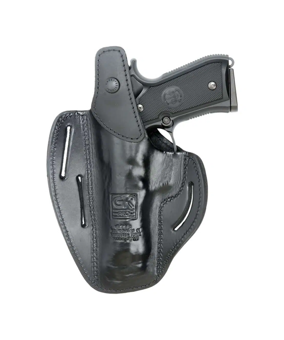 Flachschutzetui für Linkshänder zivil – 01182G für BERETTA 92F / MAS G1 / MAC 50, Bild 2 von 2