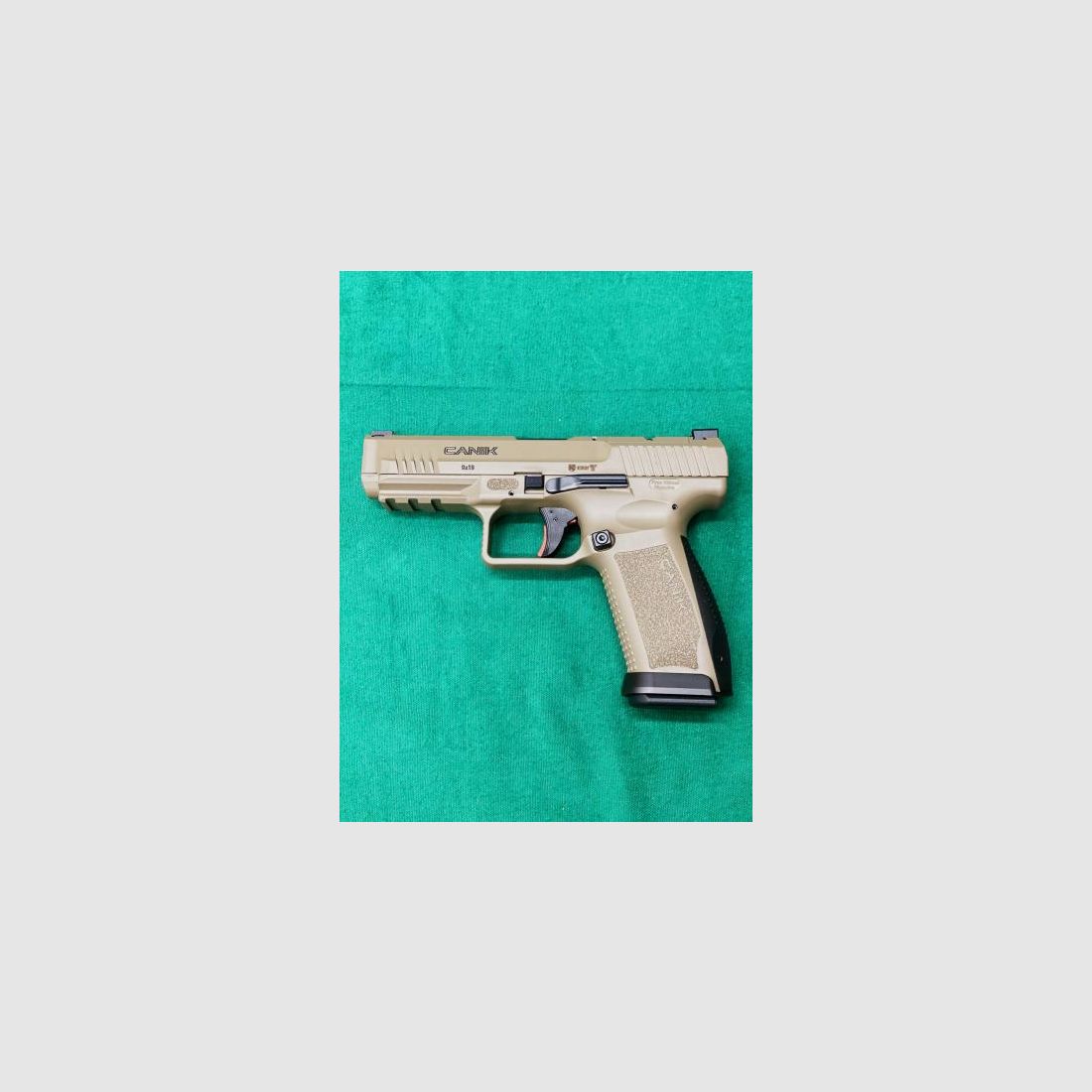 Canik TP9 SFT Mete 9mmLuger Pistole Desert