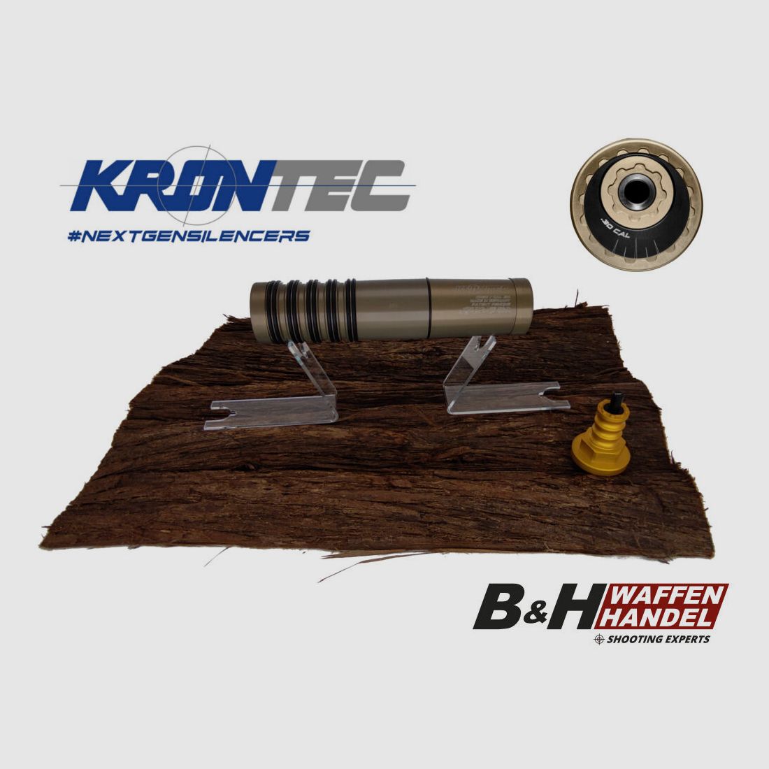 Krontec Highend Schalldämpfer OR 50 M15x1