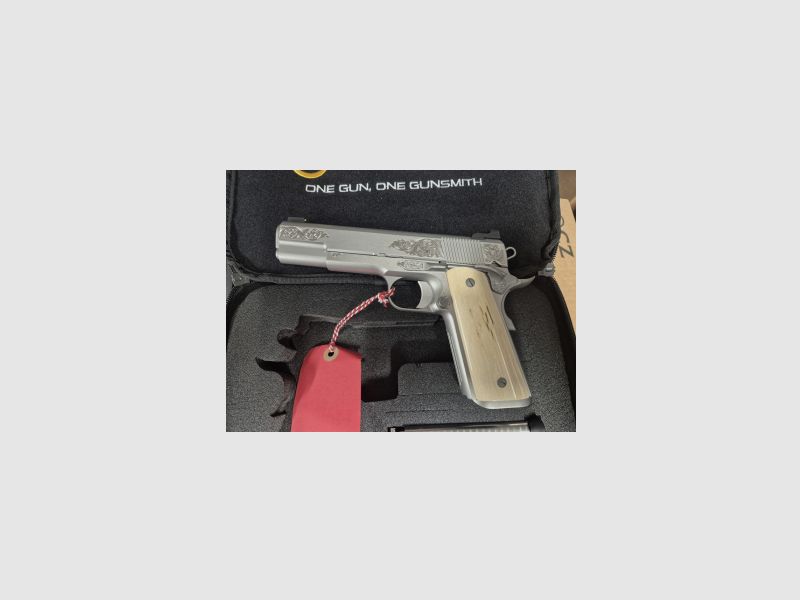 Nighthawk Custom VIP Silver .45 Auto