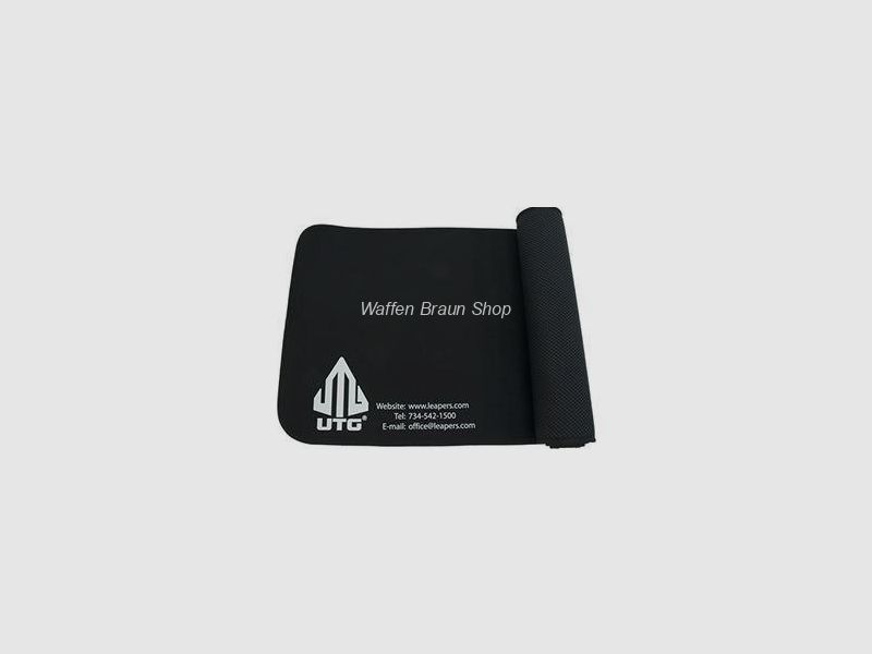 UTG 14.75" X 52" Universal Firearm Cleaning Mat - Black