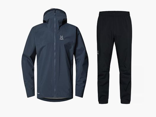 Haglöfs Korp Proof/Proof II Rain Combo Men's Camouflage Blue/True Black