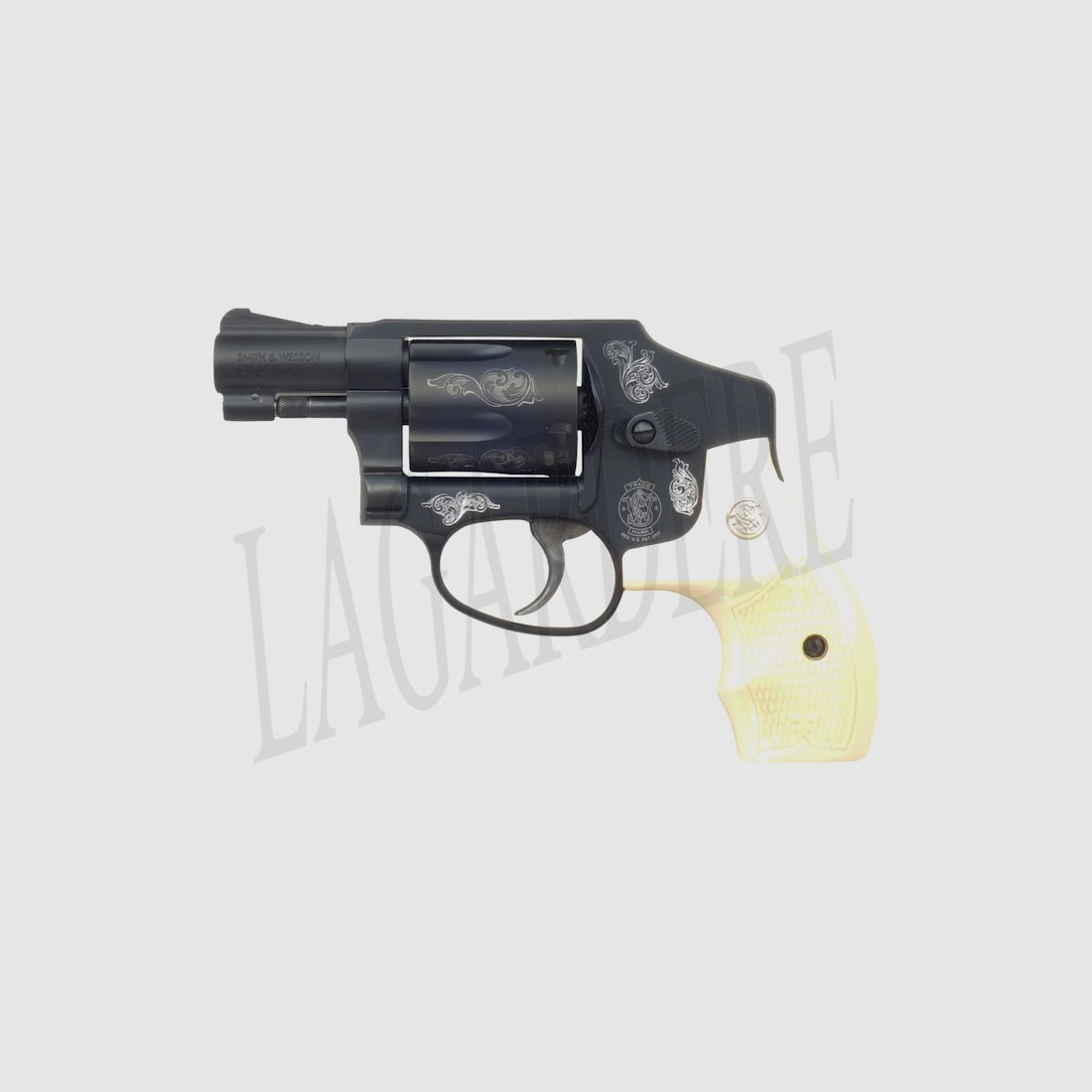 SMITH & WESSON 442 CENTENNIAL ENGRAVED BIANCO 1.875" (REVOLVER)