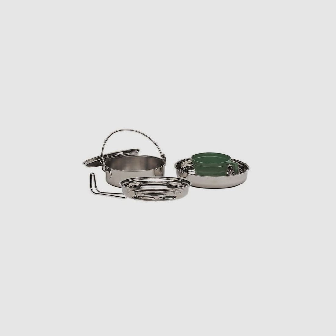 Set de cuisine MIL-TEC en acier 1 personne