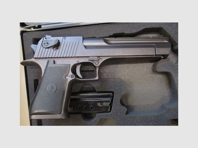 Pistole Desert Eagle Magnum Reserarch Israel ungeschossen aus Sammlung Desert Eagle
