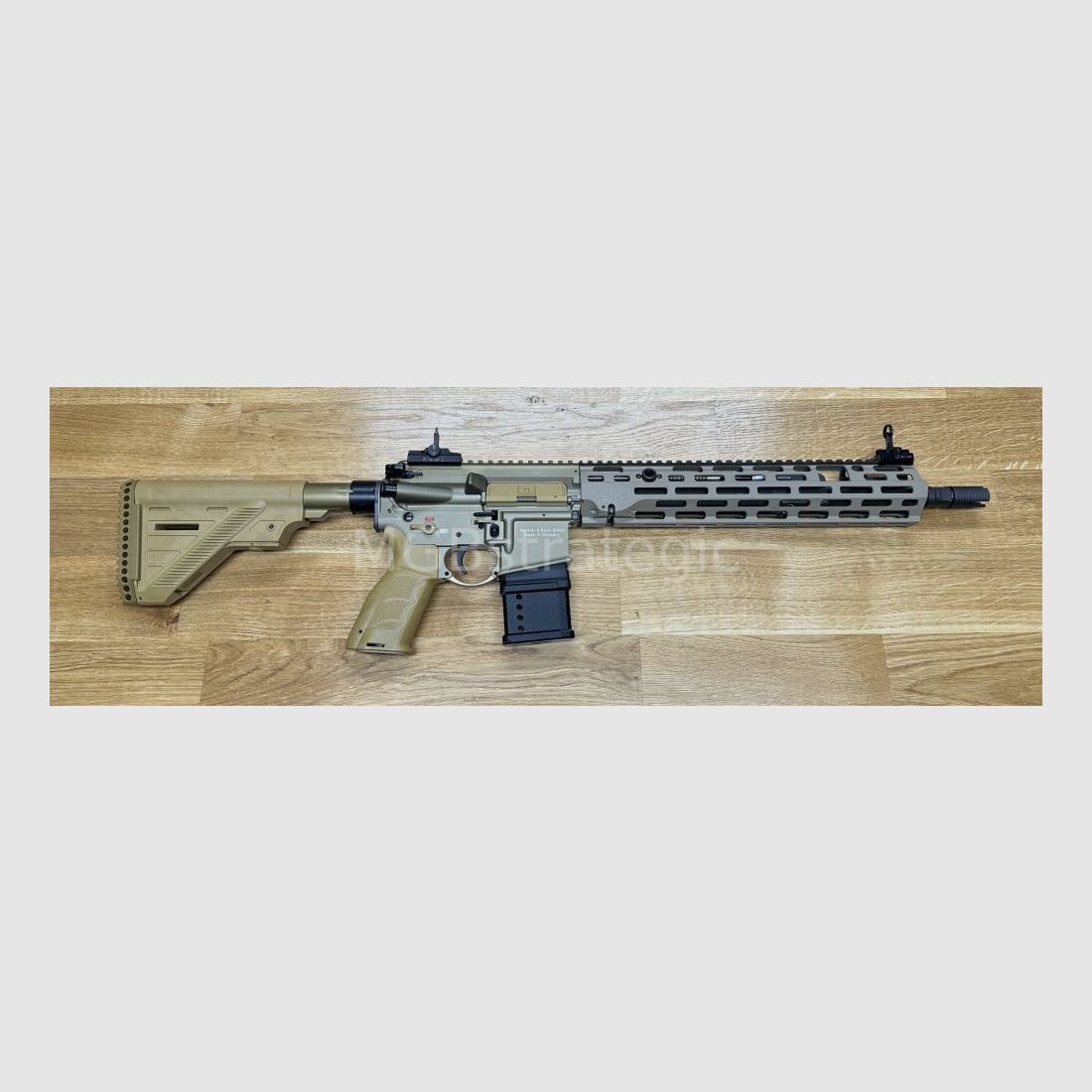 Heckler & Koch MR223 A3 Slim-Line 14,5" Lauf - M-LOK Handschutz halbautom. Büchse .223Rem - langer Handschutz M-LOK - viele weitere H&K Tuning Parts - ähnlich KSK G95K - zivile Version H&K G95K mit G95K Upgrades / HK416 H&K 416 / MR 223 A3