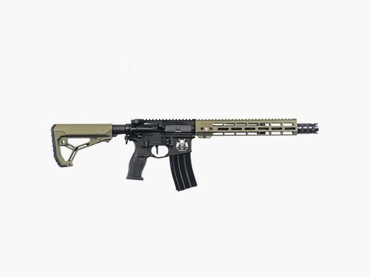Armi Dallera Custom Mod. CERBERUS-Multicam Green .223 Rem. Canon 12,5 pouces (12,5")