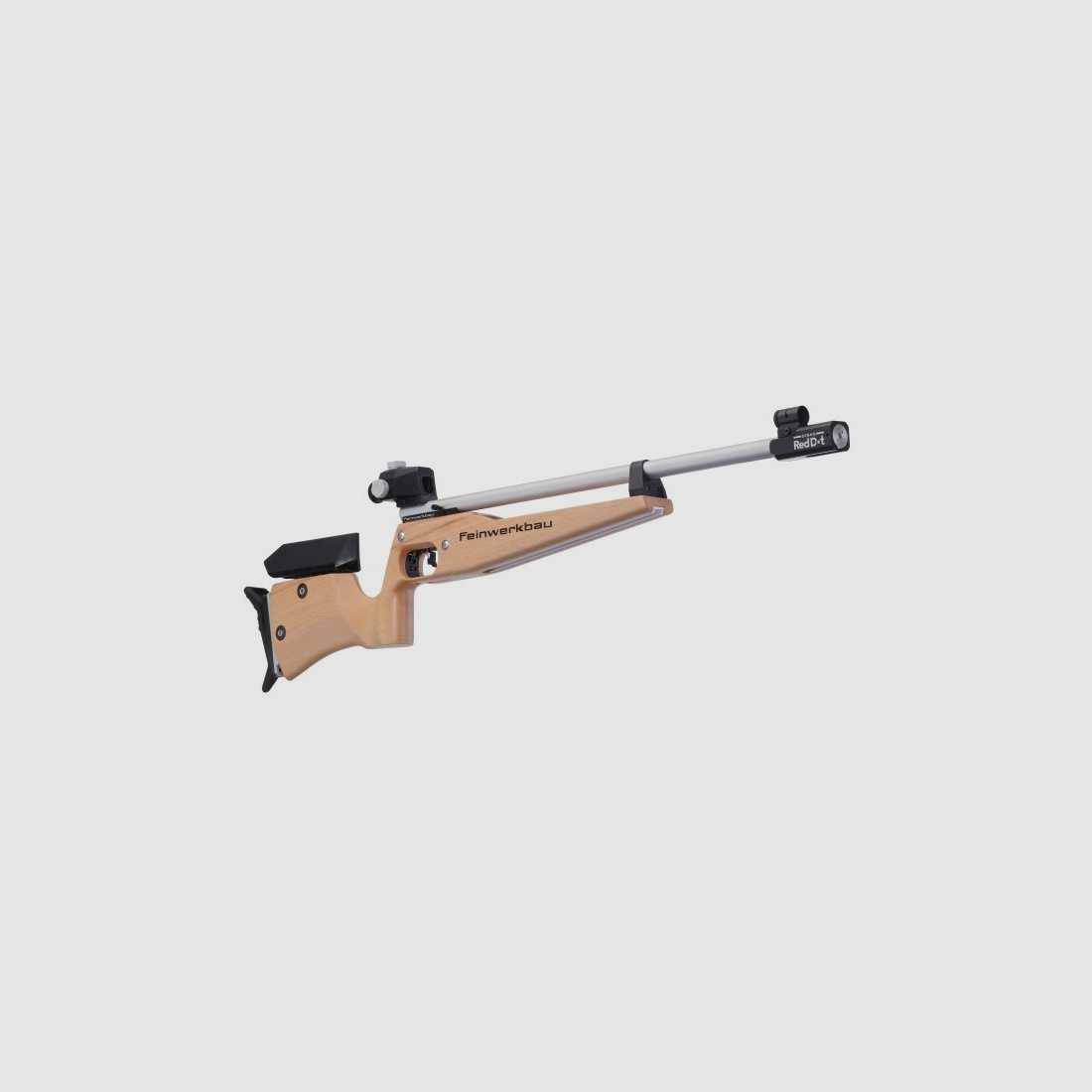 DISAG RedDot Gewehr Holz Komplettpaket mit Mini View II Laser Trainingsysteme