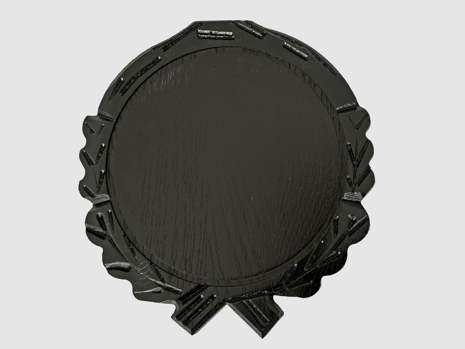 5etta Trophäenschild Wildschwein 16cm Dunkel Geschnitzt