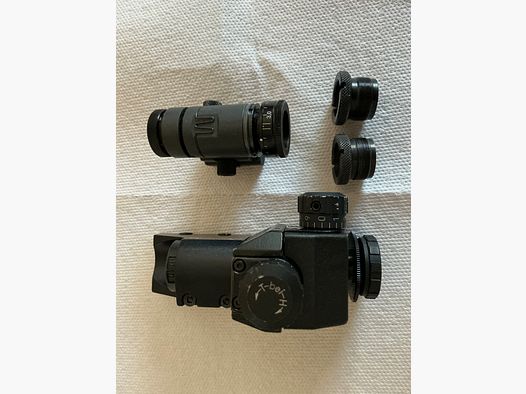Anschütz diopter with front sight tunnel