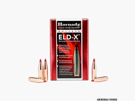WIEDERLADUNGSGESCHOSSE – HORNADY – 6mm .243 90 gr ELD-X ® – 2441 (100 STK)