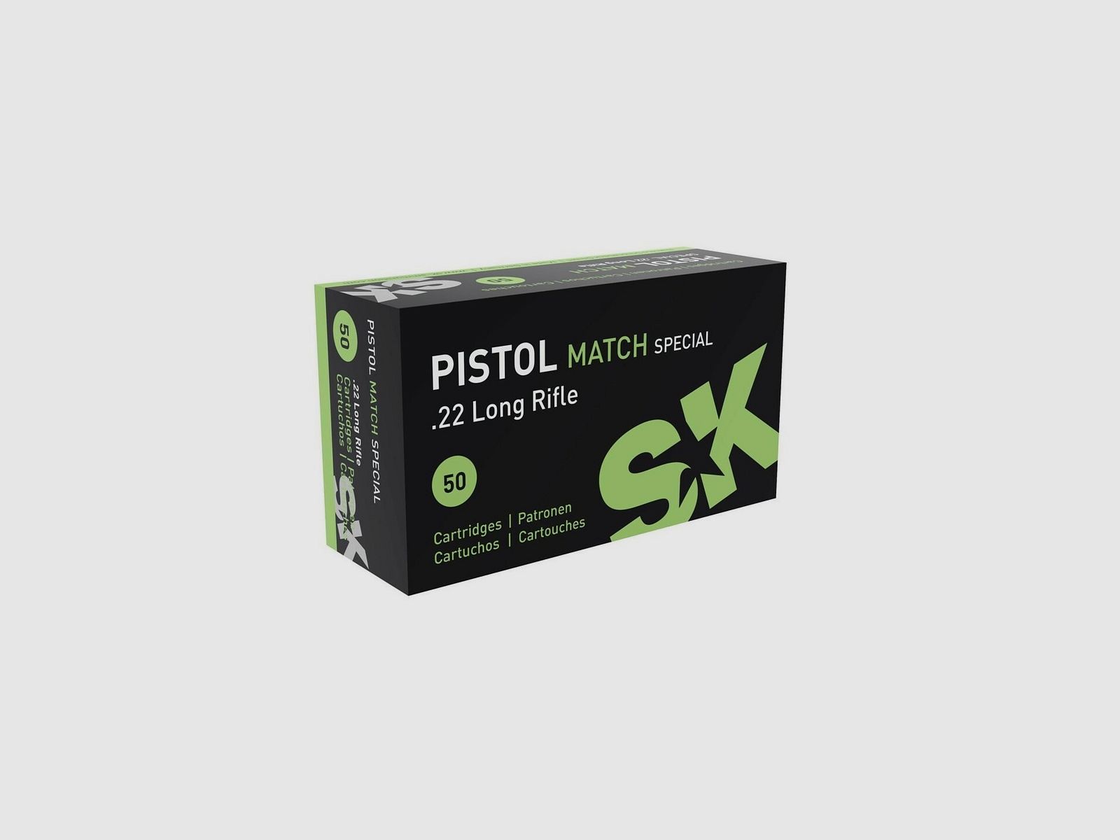 Munition LAPUA .22LR SK Pistol Match Special 2,6 g/40 gr