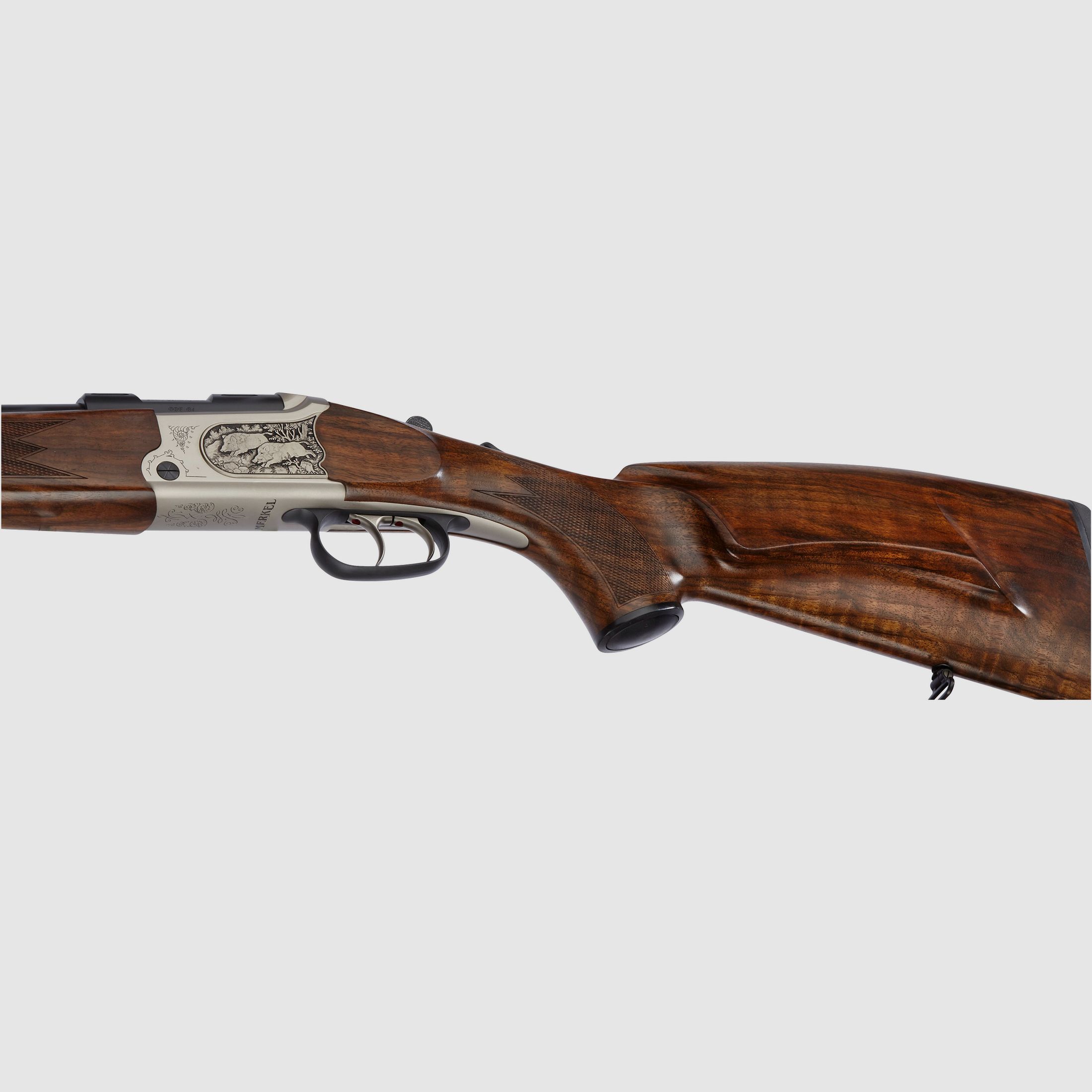 Merkel B4 jacht, kaliber 20/76 - 8x57 IRS