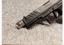 Walther PDP Kompensator reduziert Hochschlag auch für andere.