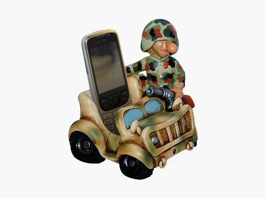 Fun remote control holder BW camouflage