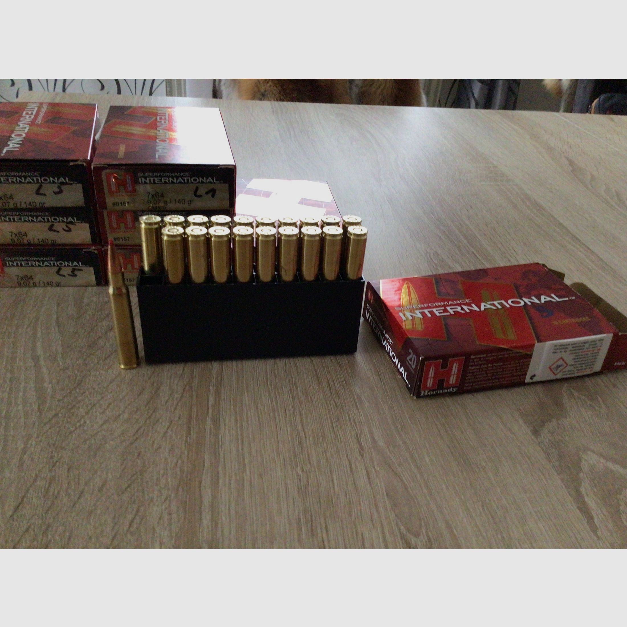 7x64 Hornady Superperformance GMX 140 gr. loodvrij, vergelijkbaar met ECX munitie