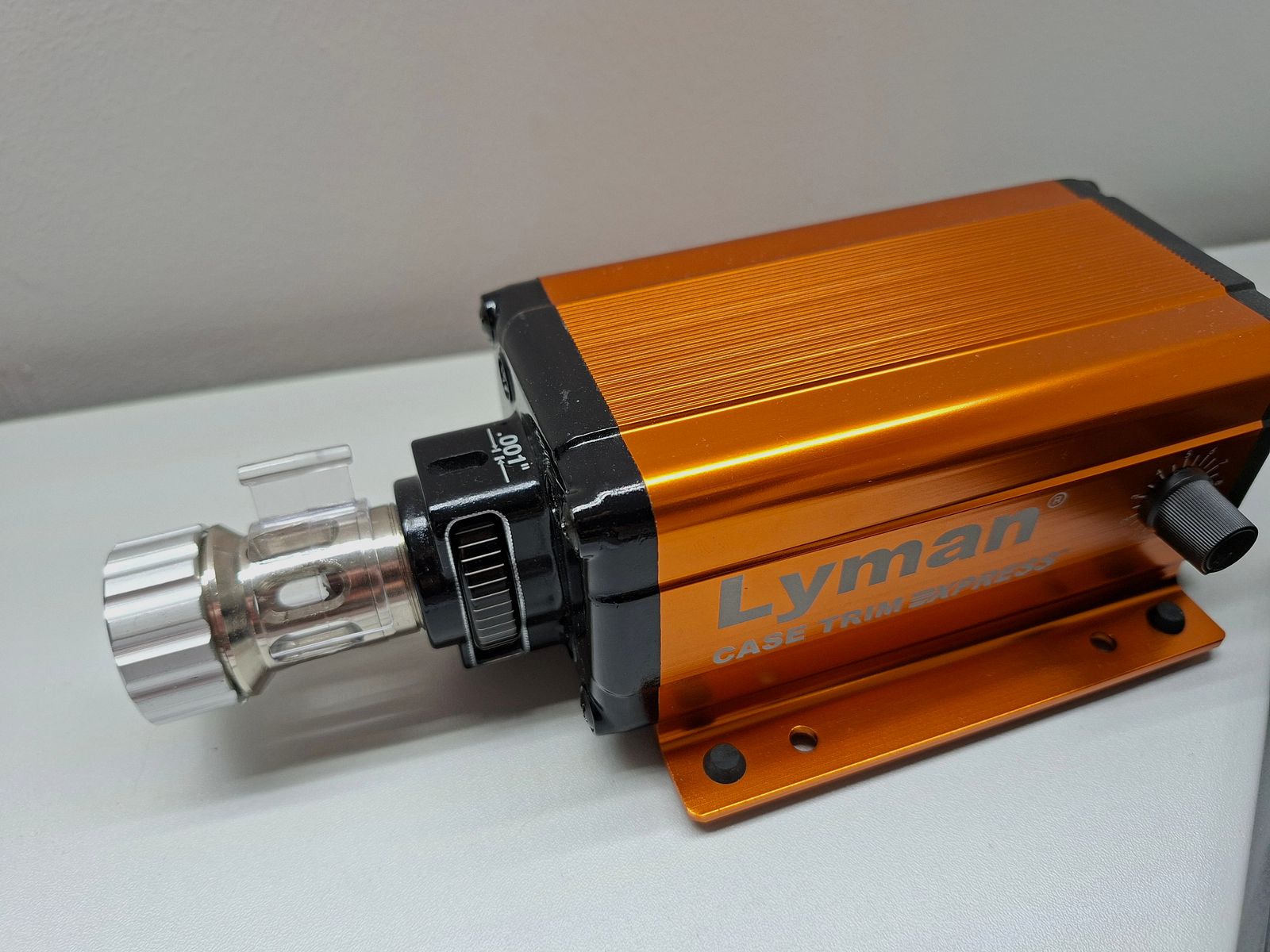 Lyman Brass Smith Case Trim Express Hülsentrimmer Garantie