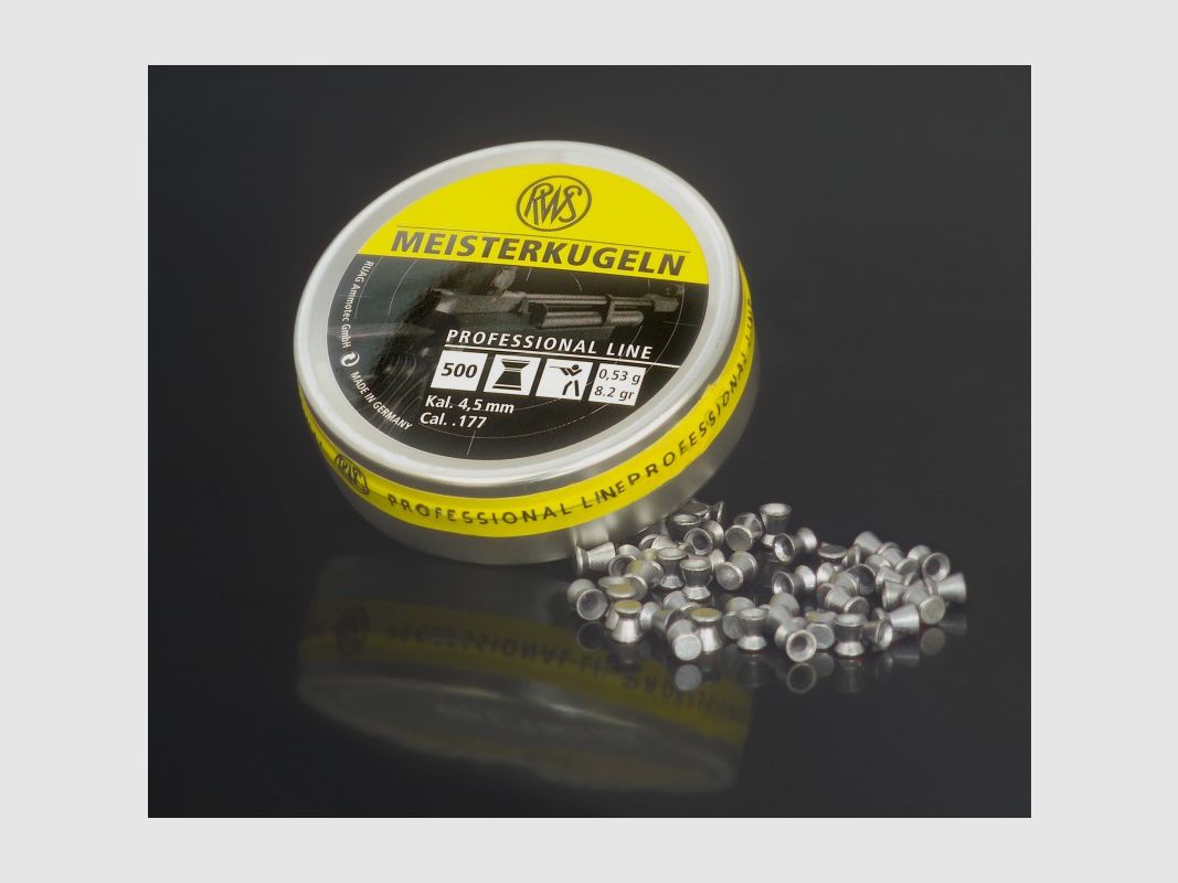 RWS DIABOLO MEISTERKUGEL 4,50 MM 0,53 G 500 SZT