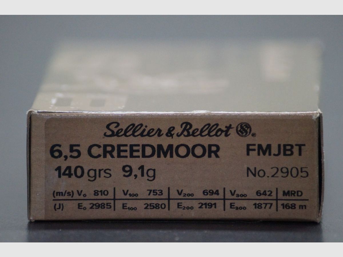 Sellier & Bellot 6.5 Creedmoor