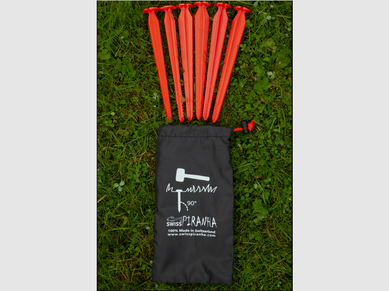 SwissPiranha Peg RT220 (Set mit Tasche 6Stk.)