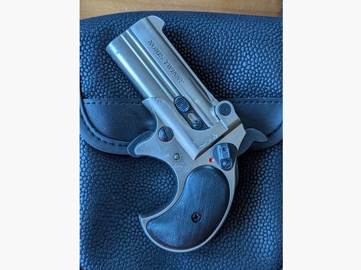 Noris Twinny Derringer Kal.9 mm Knall mit Zubehör, neuwertig