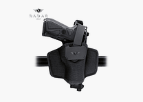 RADAR – FONDINA "TANGA" EN CORDURA PARA PISTOLAS AUTOMÁTICAS GRANDES Y PISTOLAS AUTOMÁTICAS COMPACTAS GRANDES DERECHA / IZQUIERDA (PARA BERETTA PX4/92/GLOCK 17-19 y otros)
