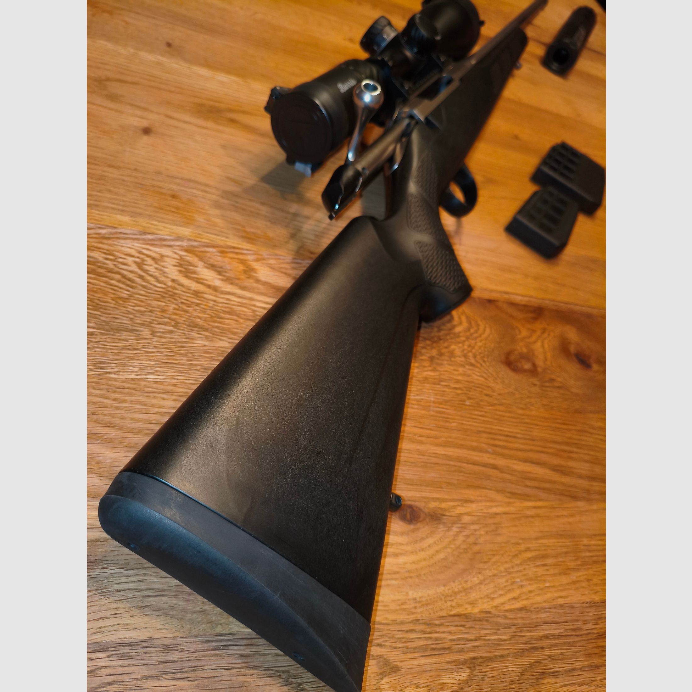 TIKKA T3 LITE STAINLESS 22-250 jagdfertiges KOMPLETTPAKET inkl. BURRIS und A-TEC