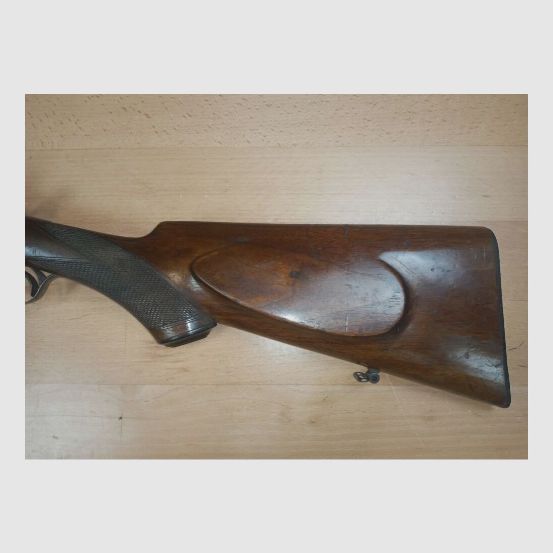 Belgian double-barreled shotgun