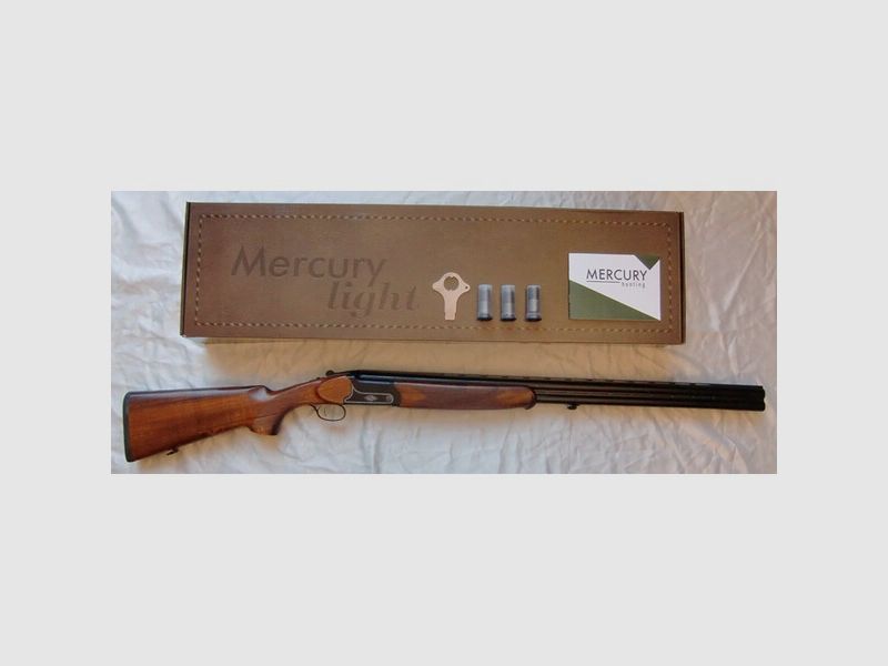BDF MERCURY "LIGHT", Kal. 12/76, 76cm LAUFLÄNGE, STAHLSCHROTBESCHUß, KOMPL. AUSGESTATTETE NEUWAFFE!