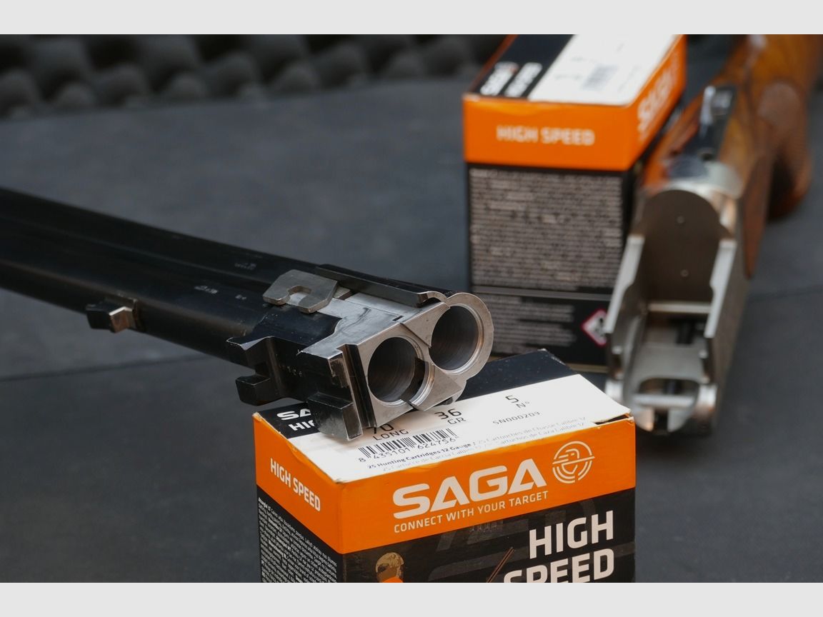 Bockdoppelflinte Sauer-Franchi – Favorit – 12/70 – verstärkter Beschuss (256)