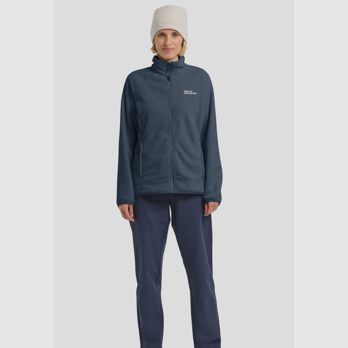 JACK WOLFSKIN Moonrise Fz W Fleecejacke Damen Midnight Sky