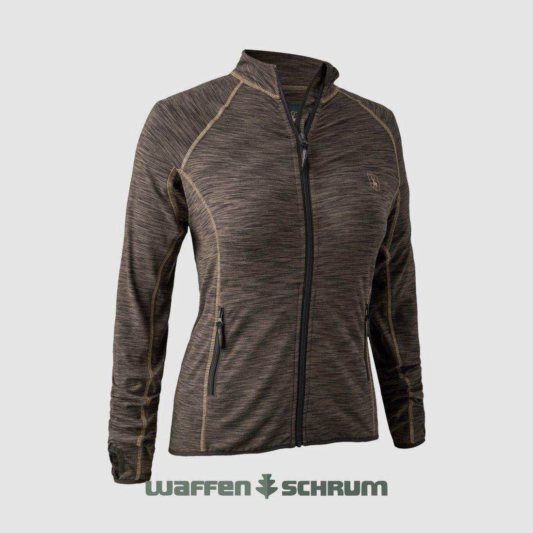 Deerhunter Fleecejacke Geïsoleerde Fleece Bruin-Melange