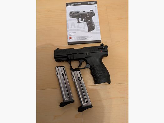 Walther P22Q pistol 3SoPo 22 lfb