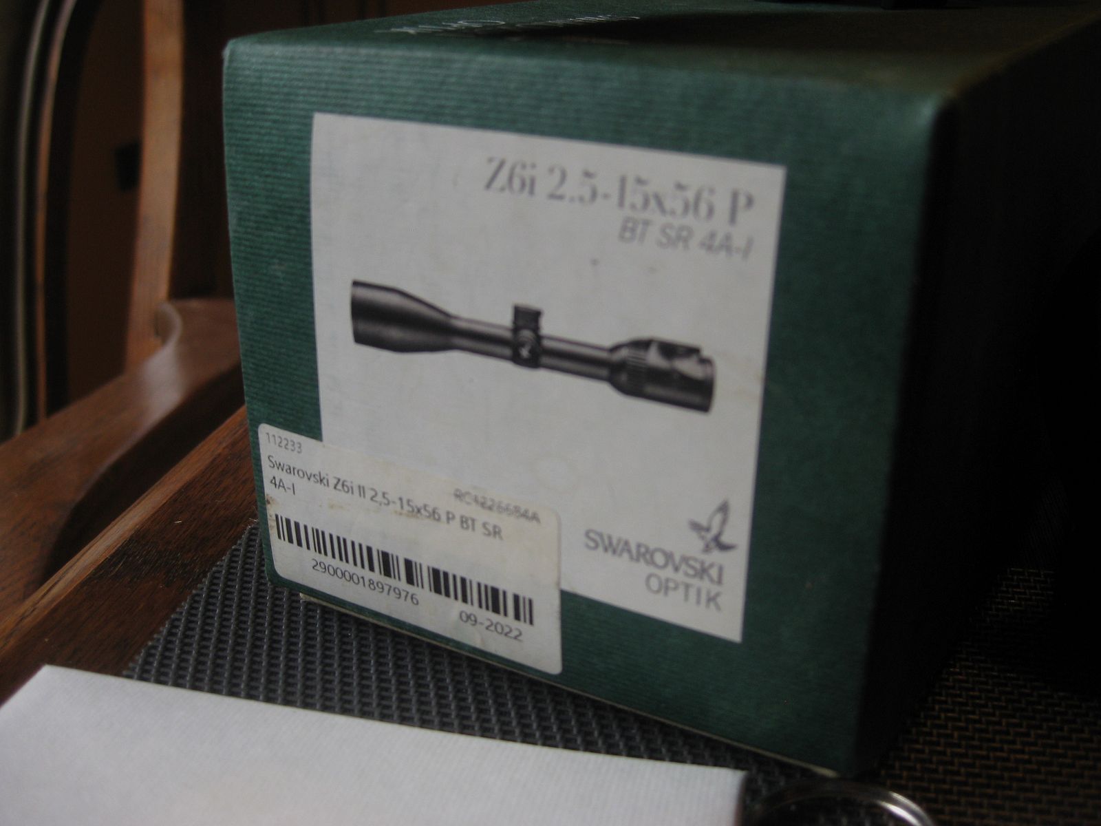 NEUWERTIGES TOP Swarovski Z6i 2,5-15x56 P BT SR mit LP-Absehen 4A-i aus aktueller Gen. 2, inklusive ERA - Aufkippmontage für Picatinny/Weaver !! Bei Bedarf und ZUZAHLUNG auch mit Original Blaser-Sattelmontage und/oder einer "NEUEN", ungenutzten Swarovski AFL-Antibeschlag-Linse !! Kein ZEISS-LEICA-Schmidt&Bender-Sauer-Mauser-SteelAction
