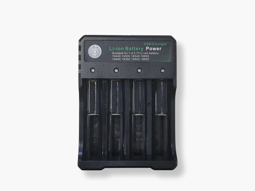 Li-Ion-Akku-Ladegerät 4-Slot