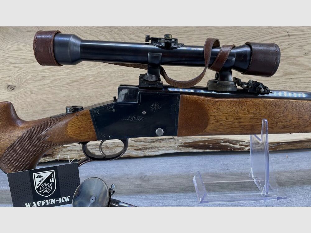 Fusil à bloc vertical - Fritz Langenhan Mod. 1936 + lunette Zielvier et .22lr