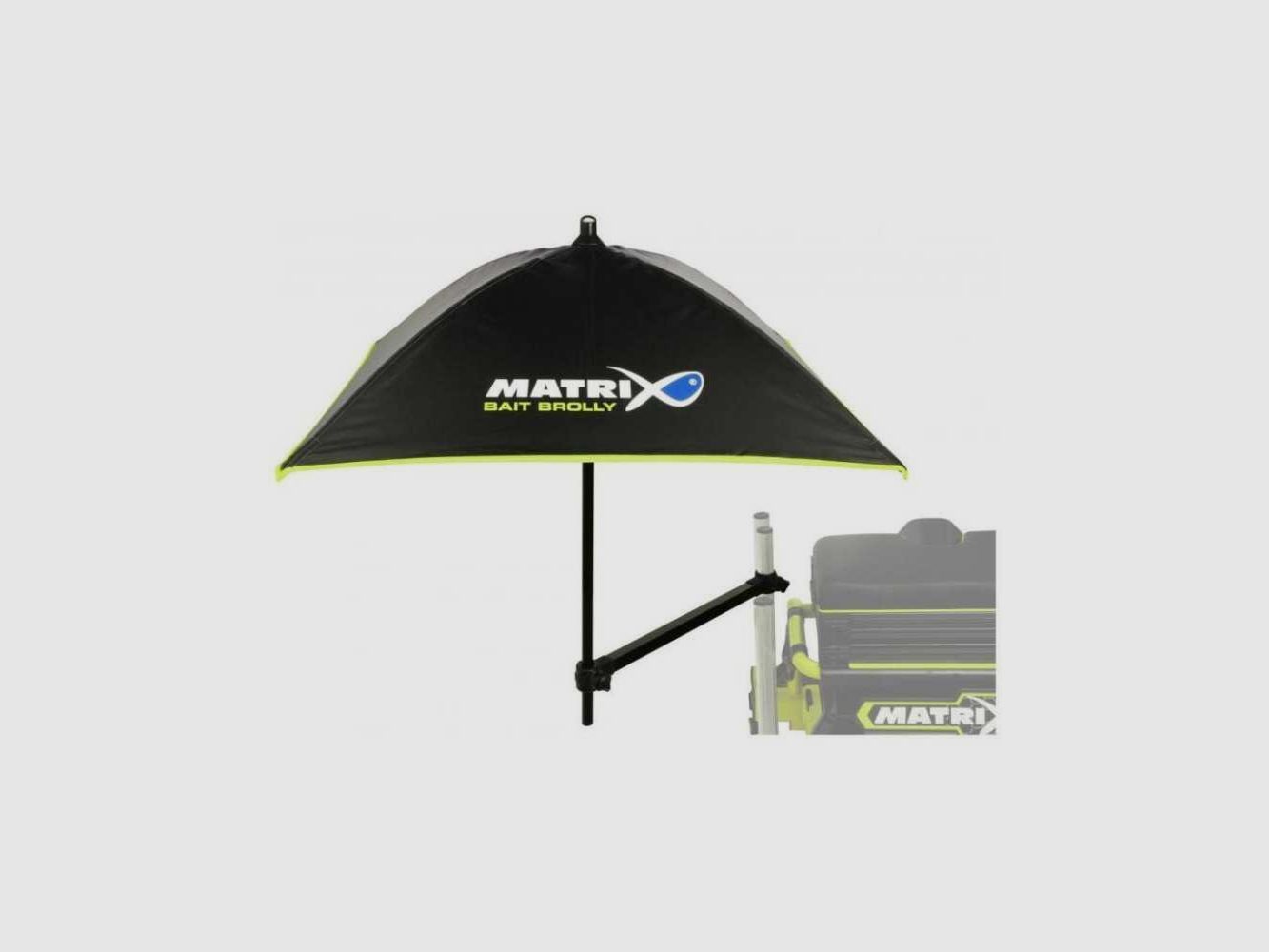 Parasol Matrix Bait Brolly & Stützarm, Bild 2 von 2