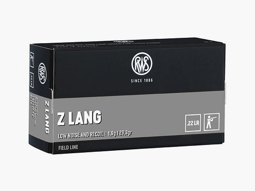 RWS Field Line Z Lang – .22lr – 50er