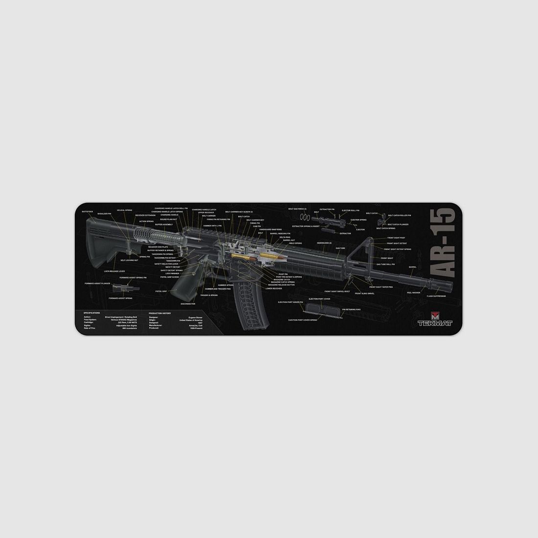 Unterlegmatte AR-15 - 3D