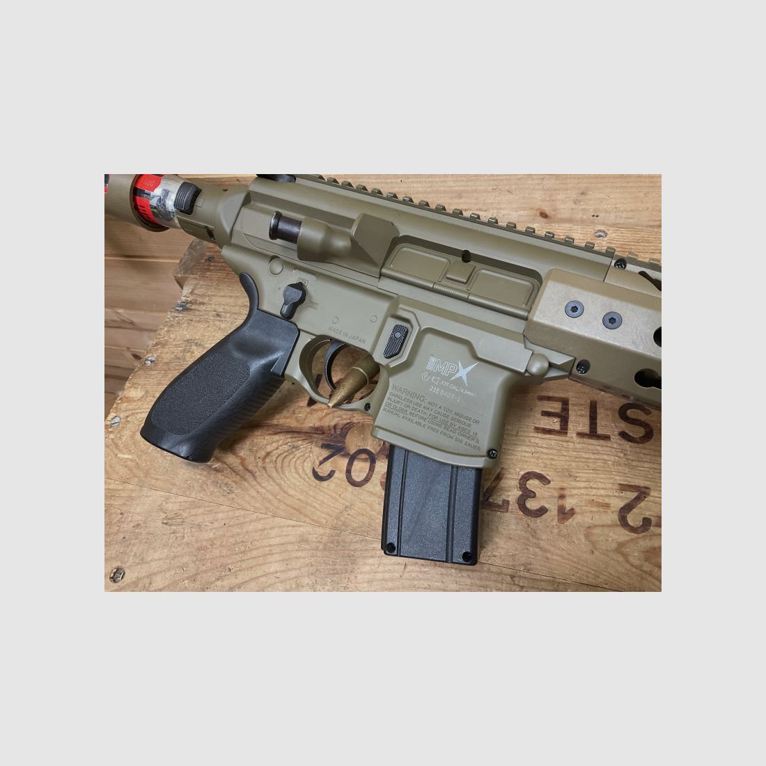 Sig Sauer MPX Dark Earth, CO2 Kal.4,5mm, Top Zustand!!!