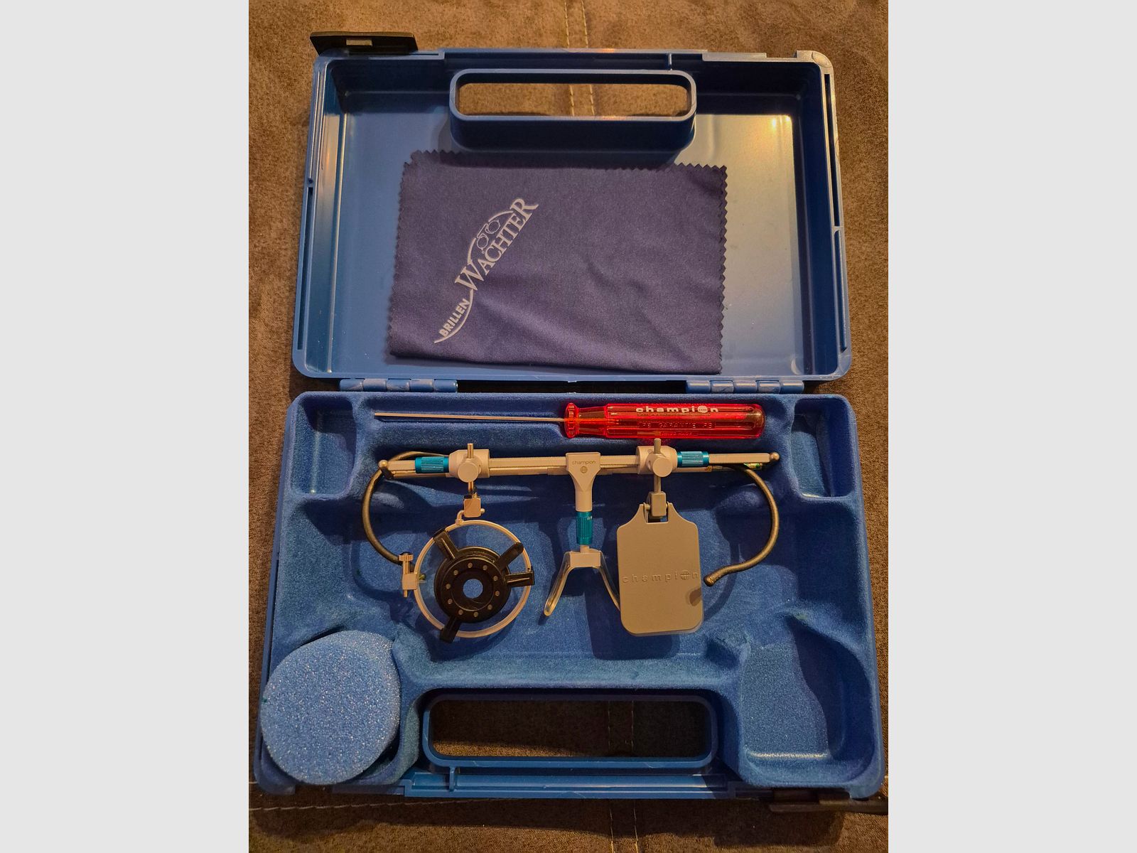 Occhiali da tiro Champion Campione Olimpico con diaframma iris 42mm