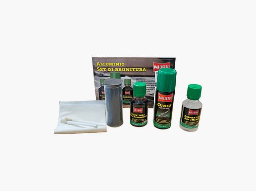 Kit Ballistol Brünierung für Aluminium 50 ml