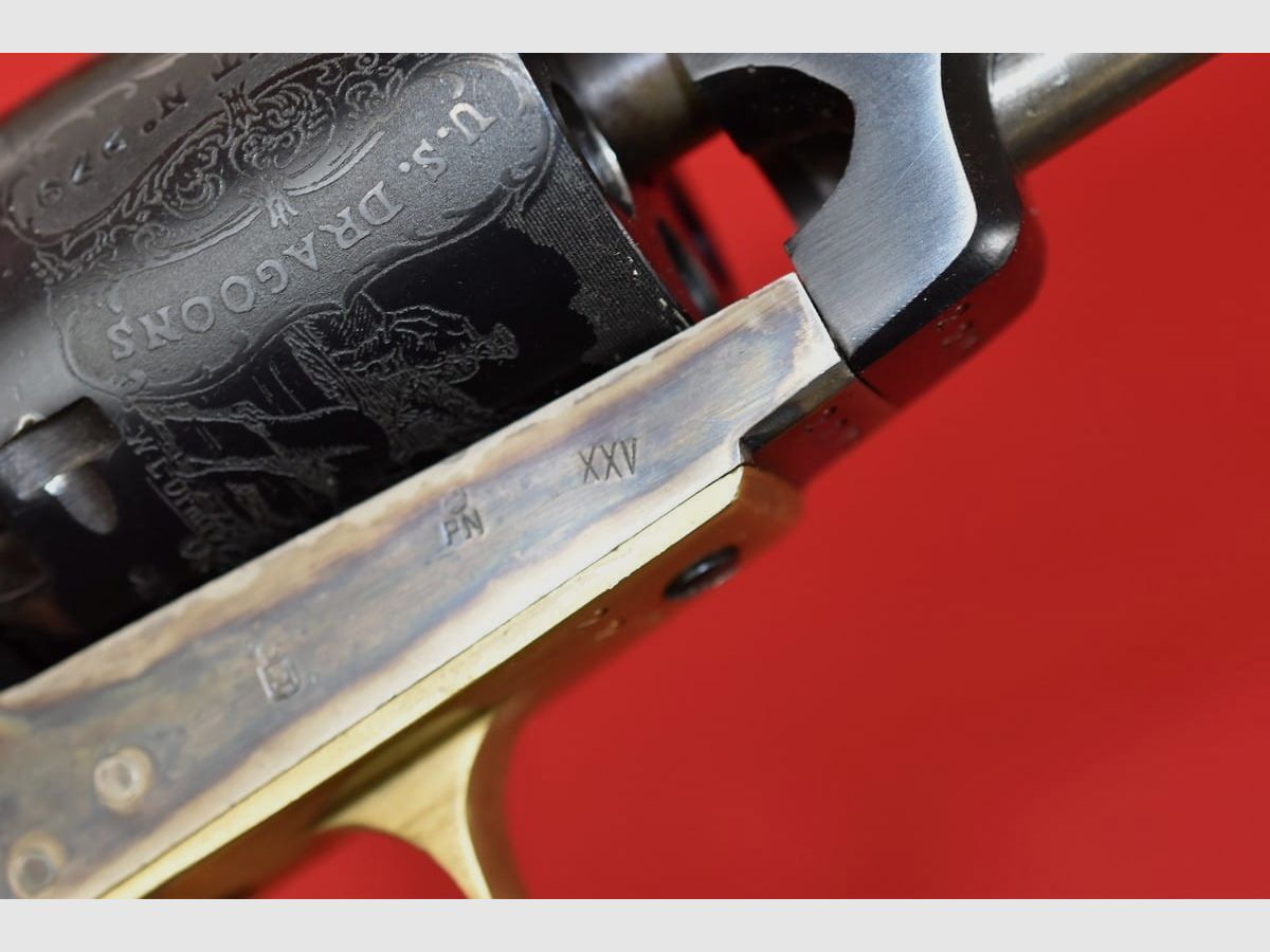 #6707 Revólver Colt Dragoon, 2.º modelo, año 1969, cal. .44, imagen 13 de 17