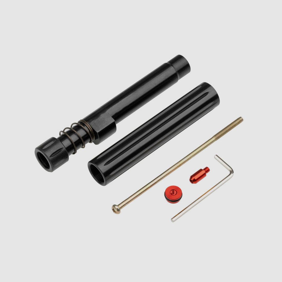 BUNDLE | Tuninglauf | Tuning Barrel HDR50 + Powerkit.50 for HDR50 | ROT ELOXIERT | T4E Exportventil | HDR.50 + GEN.2 | 30-40J