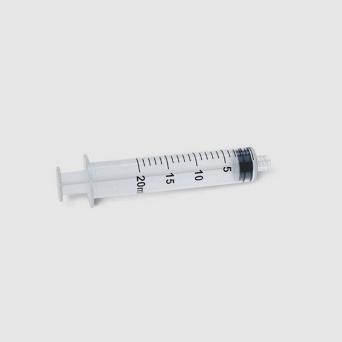 Transparente Spritze 20 mL