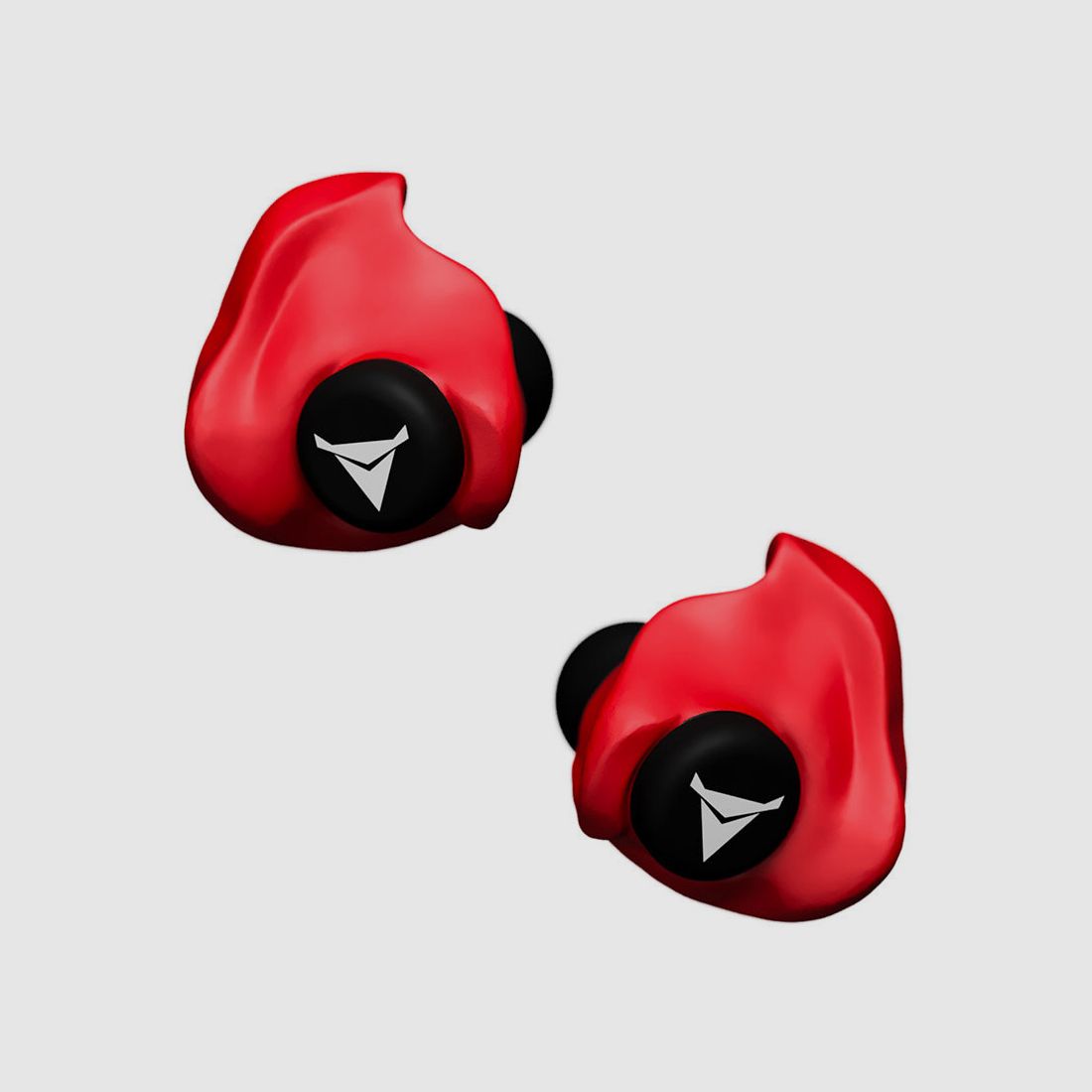 Decibullz 31 dB vervormbare oordoppen - rood, afbeelding 4 van 9