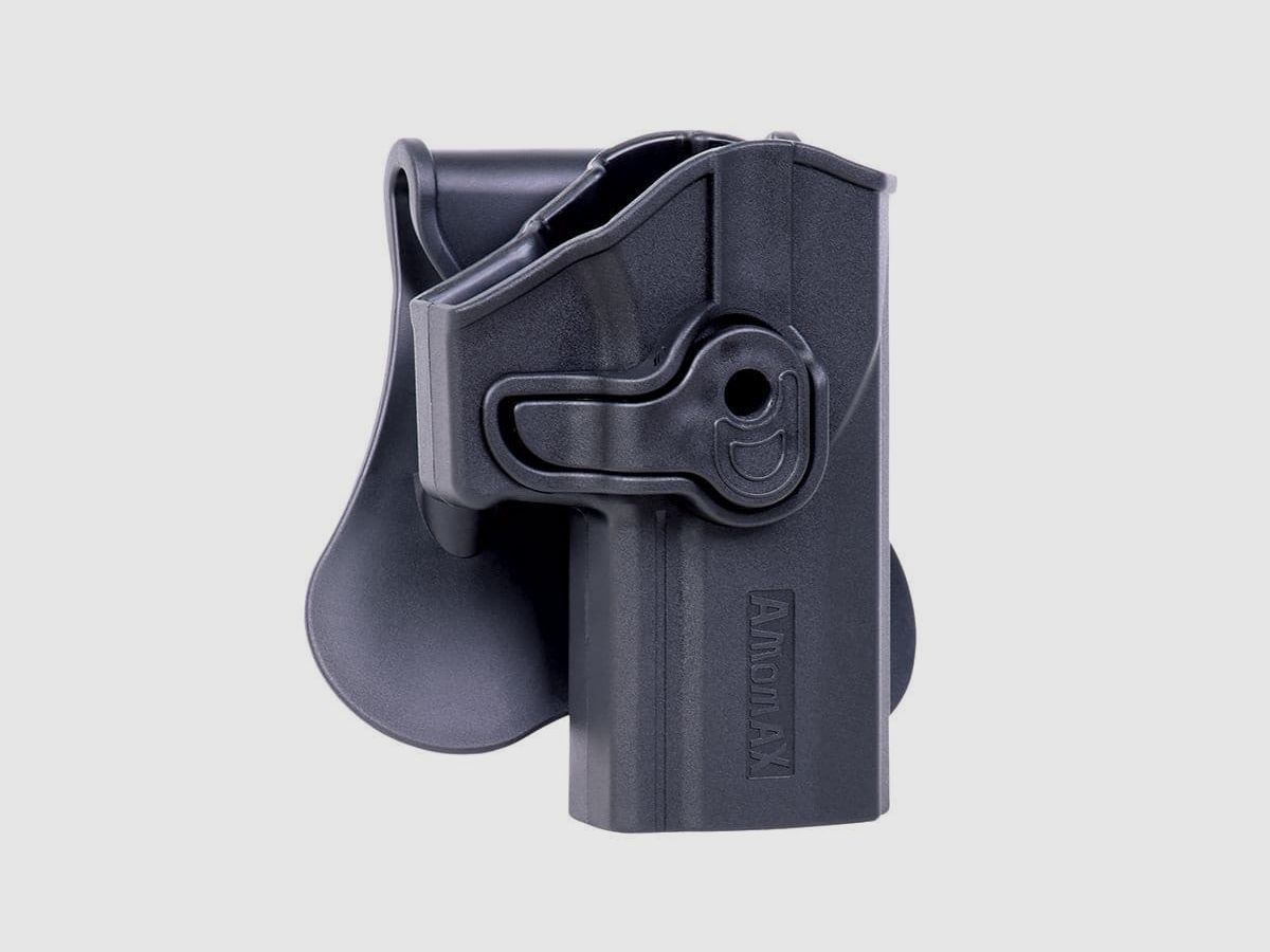 Diverse Holster (Polymer) f. Sig Sauer P320 AMMOMAX -rechts, schwarz
